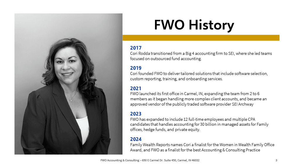 FWO Executive Summary slide 3